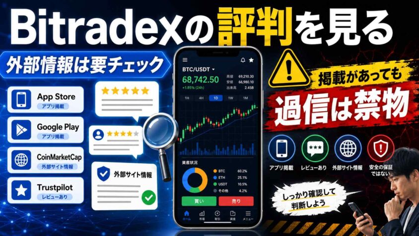Bitradexの評判を見る