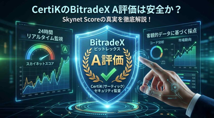 certik(ｻｰﾃｨｯｸ)のBitradeX評価は安全？