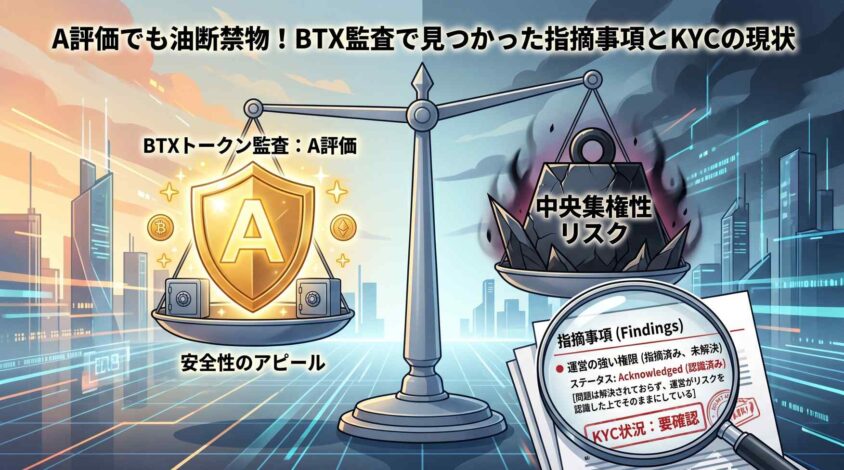 A評価でも確認が必要な指摘事項とKYCの状況
