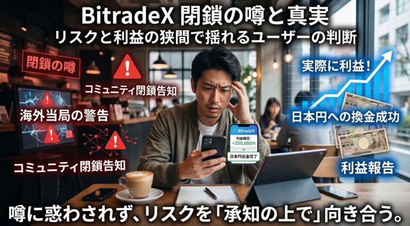 BitTradeとの違いを理解して閉鎖の誤解を解く