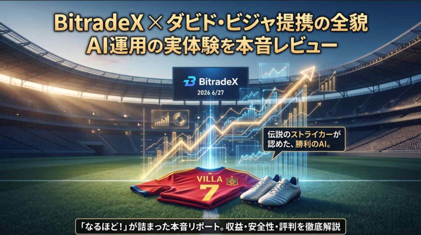 BitradeXとダビド・ビジャ提携の全貌