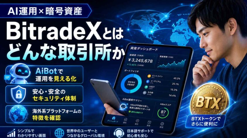 BitradeXとはどんな取引所か