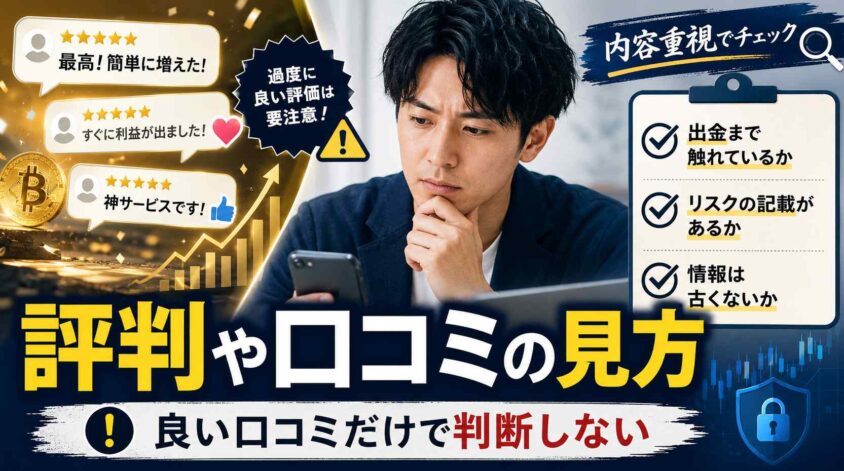 評判や口コミの見方