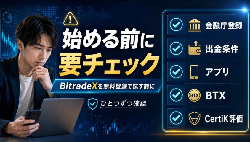 bitradexジルーで始める前に