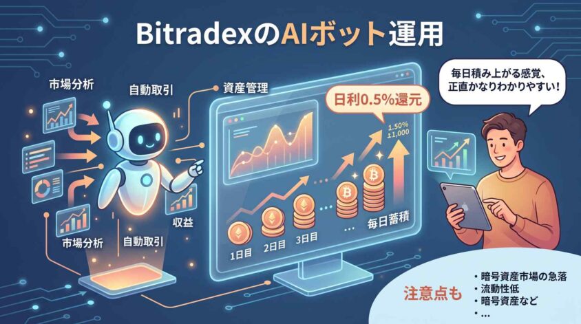 BitradexのAIボット運用