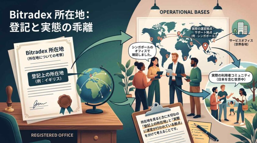 Bitradexの所在地