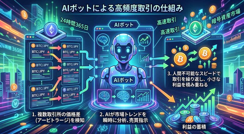 AIボットによる高頻度取引の仕組み