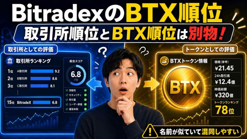 Bitradexのアプリ評価