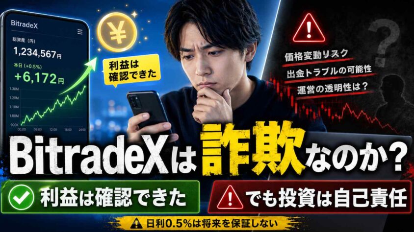 bitradexは詐欺なのか