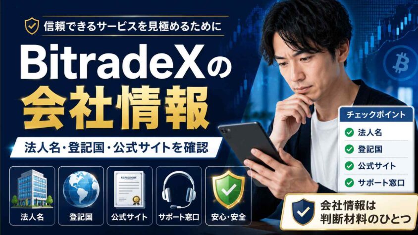 bitradexの会社情報