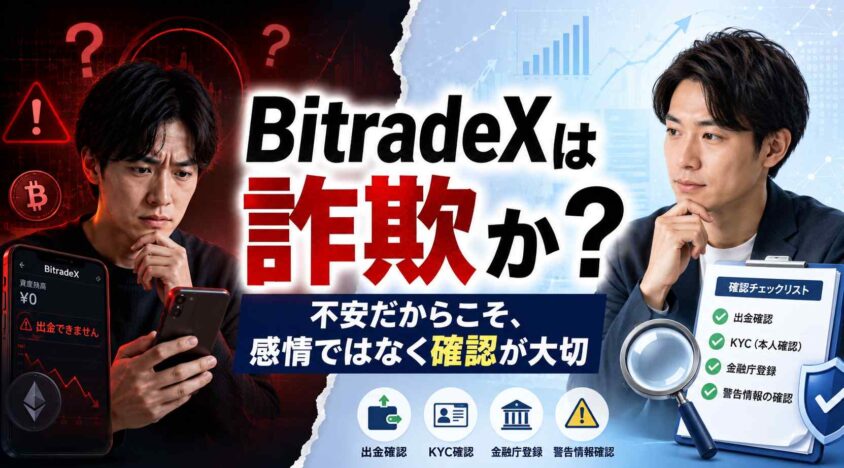 bitradexは詐欺か