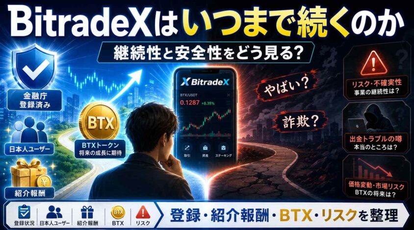 bitradexはいつまで続くのか