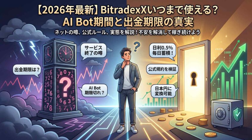 BitradexXいつまで使えるか完全解説！