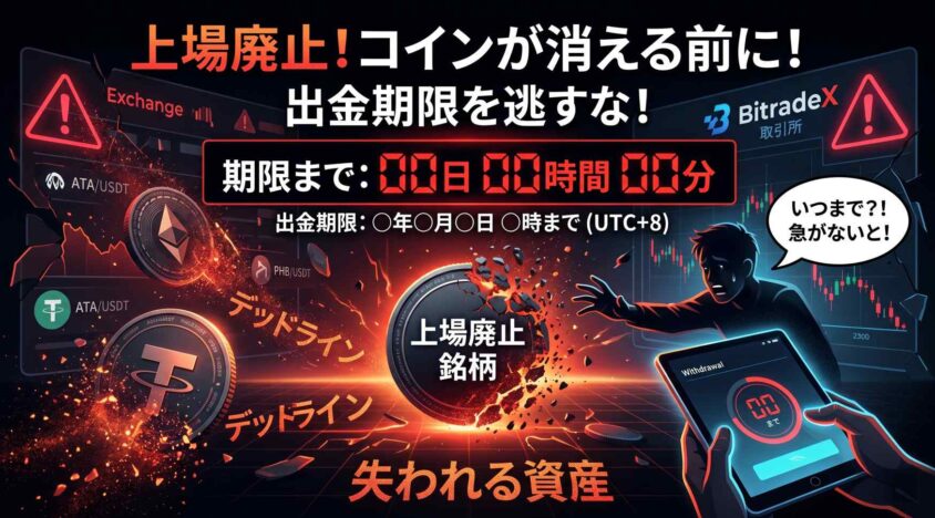上場廃止銘柄の出金期限はいつまでか