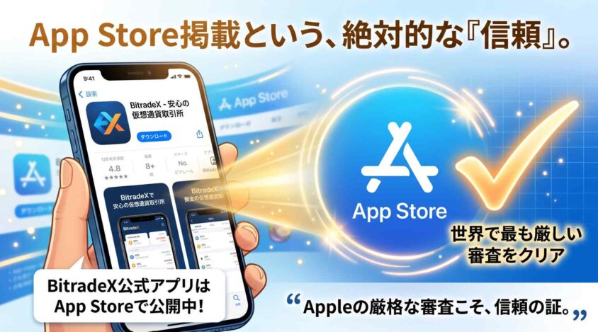 App Storeでの公開と信頼性の根拠