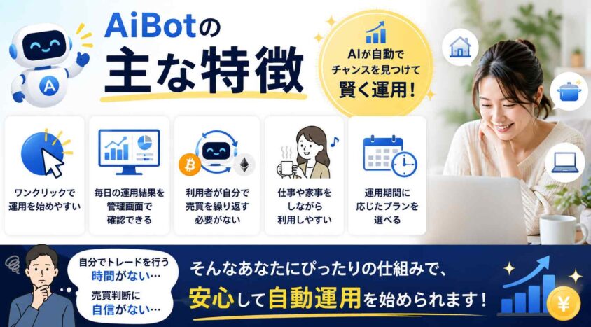AiBotの主な特徴