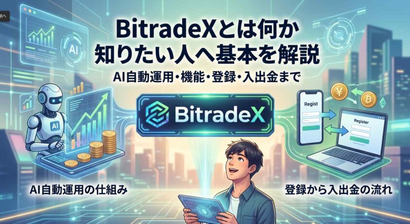 BitradeXとは何か知りたい人へ基本を解説