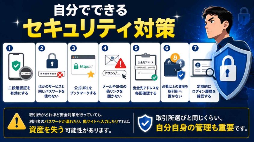 自分でできるセキュリティ対策