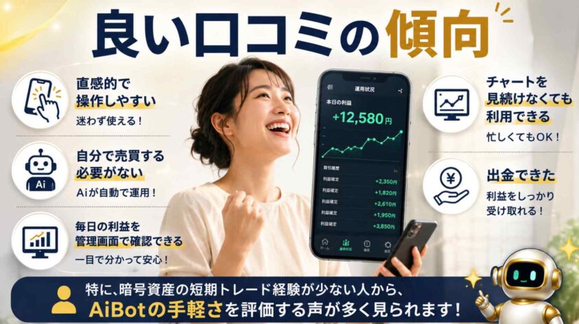 良い口コミの傾向