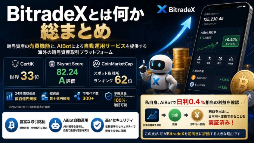 BitradeXとは何か総まとめ