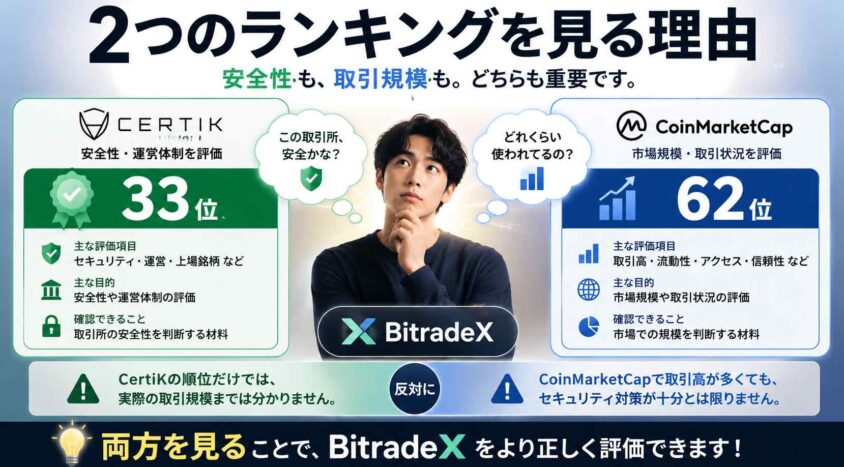 2つのランキングを見る理由