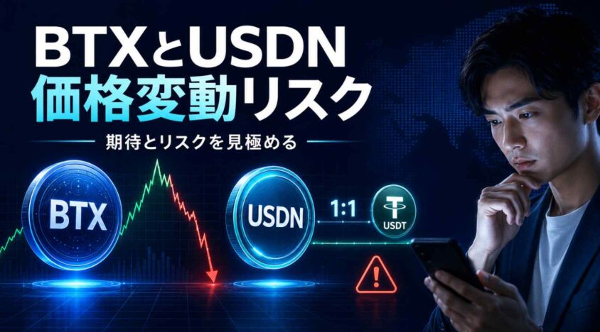 BTXとUSDNの価格変動リスク