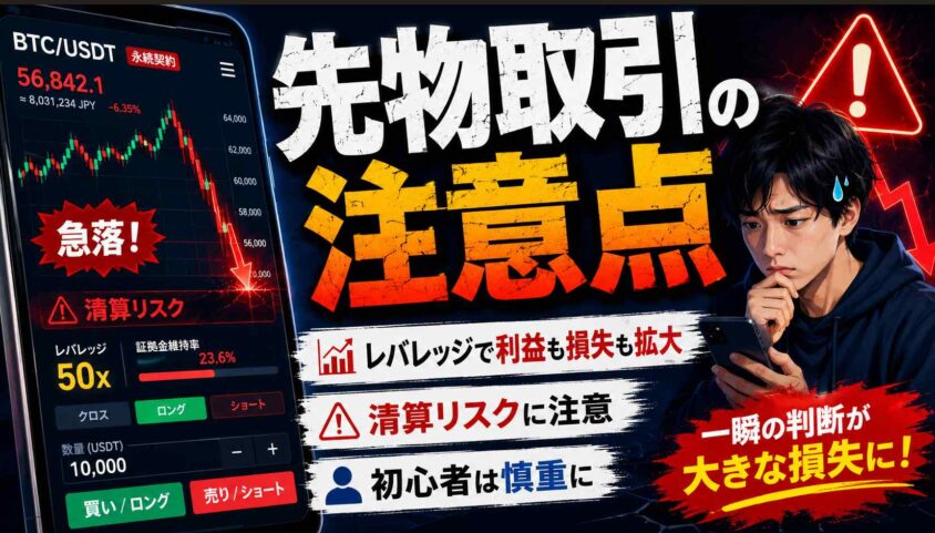 先物取引の注意点