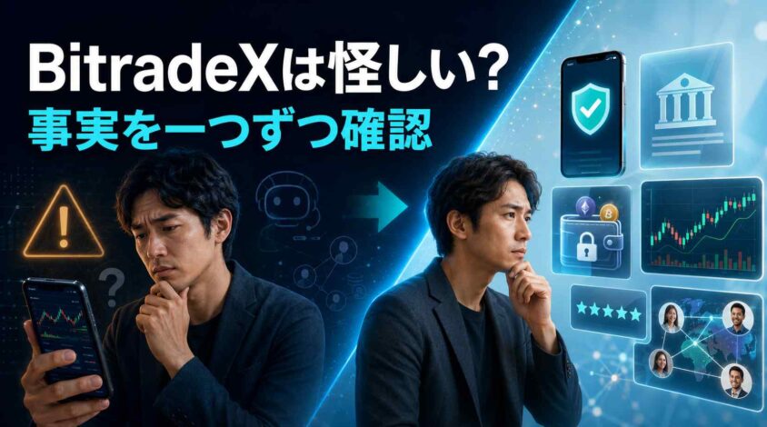 BitradeXが怪しい・詐欺と疑われる理由