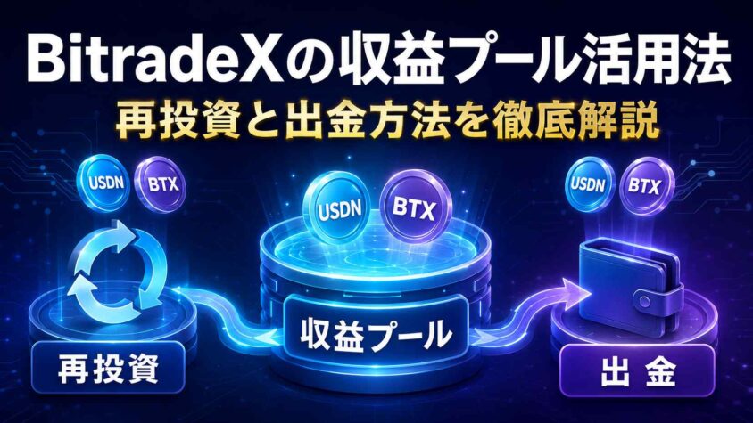bitradexの収益プール活用法