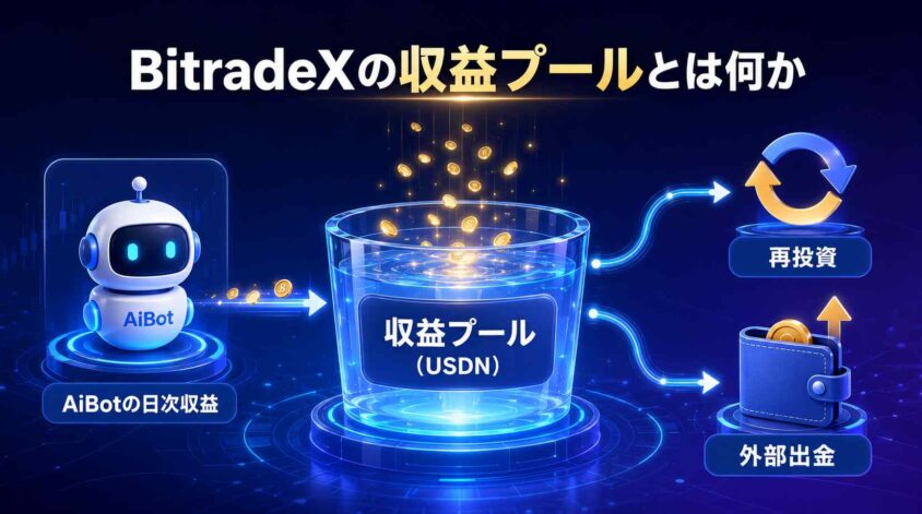 BitradeXの収益プールとは何か