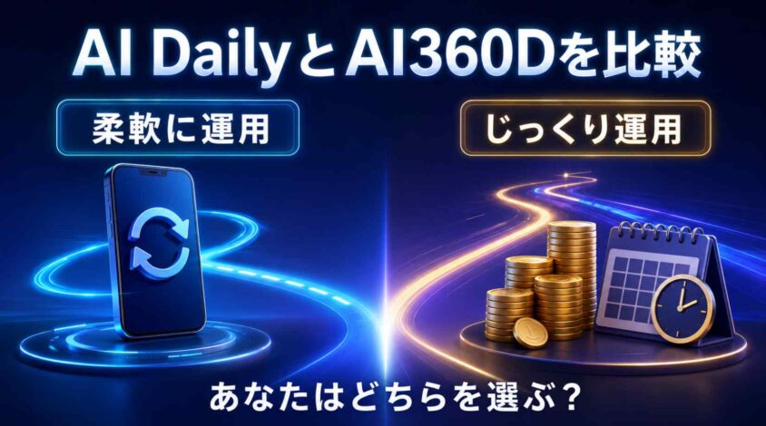 BitradeXのAI DailyとAI360D